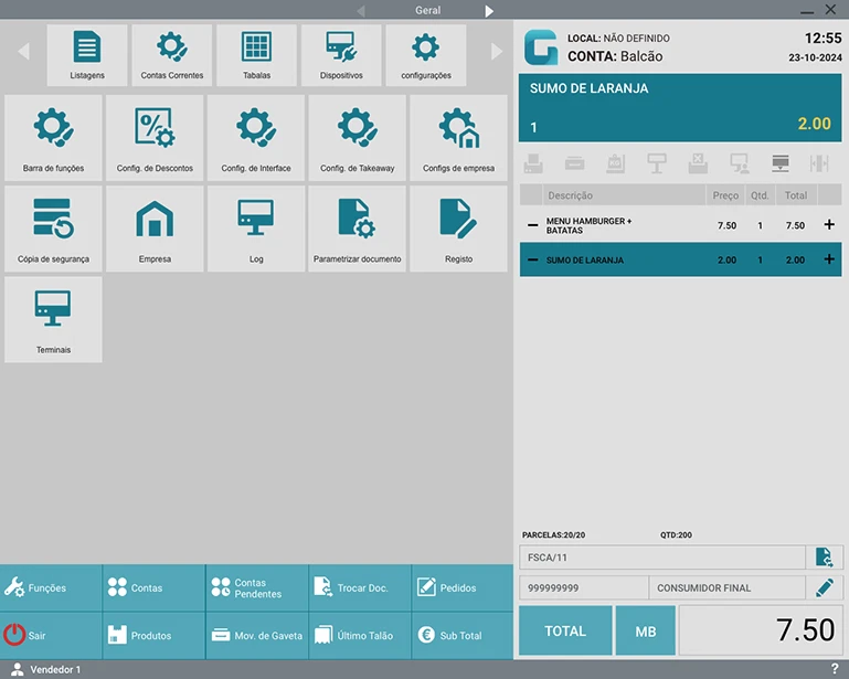 Software de faturação para pequenas empresas